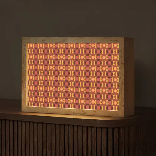 Retro - Disco - Hippie Light Box met kabel (Tafellamp) klein 924 -z3d_website