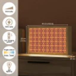 Retro - Disco - Hippie Light Box met kabel (Tafellamp) klein 924 -USP_EN