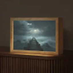 Steiger - Storm - Golven Light Box met kabel (Tafellamp) klein -z3d_website