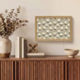 Schelpen - Zand - Maritiem Light Box met kabel (Tafellamp) klein 924 -sfeer2