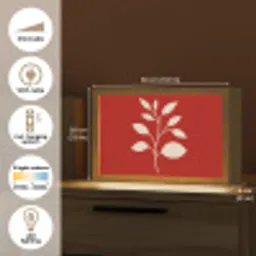 Silhouet - Bladeren - Tak Light Box met kabel (Tafellamp) klein -USP_EN