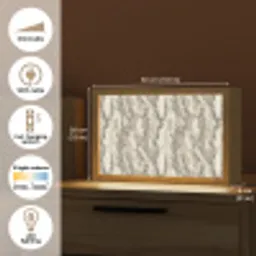 Slang - Patroon - Taupe Light Box met kabel (Tafellamp) klein 924 -USP_EN