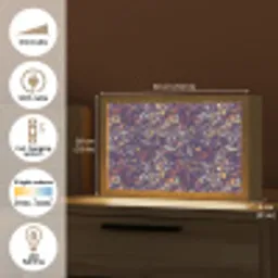 Spat - Abstract - Stippen Light Box met kabel (Tafellamp) klein 924 -USP_EN