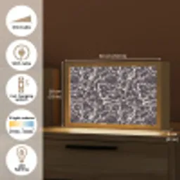 Spat - Waterverf - Wit Light Box met kabel (Tafellamp) klein 924 -USP_EN