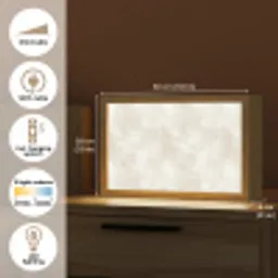 Subtiel - Structuur - Beige Light Box met kabel (Tafellamp) klein 924 -USP_EN