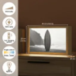 Surfplank - Zand - Zee Light Box met kabel (Tafellamp) klein -USP_EN