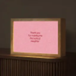 Tekst - Rood - Moederdag Light Box met kabel (Tafellamp) klein -z3d_website
