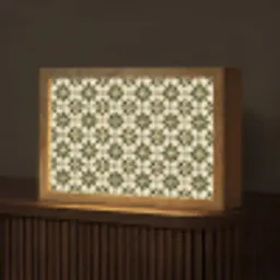 Tegel - Dessin - Groen Light Box met kabel (Tafellamp) klein 924 -z3d_website