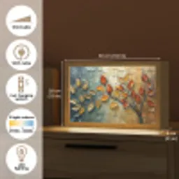 Boom - Abstract - Natuur - Kunst Light Box met kabel (Tafellamp) klein -USP_EN