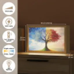 Boom - Kunst - Seizoenen - Herfst Light Box met kabel (Tafellamp) klein -USP_EN