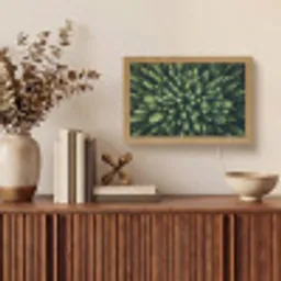 Bomen - Naaldwoud - Structuur Light Box met kabel (Tafellamp) klein -sfeer2