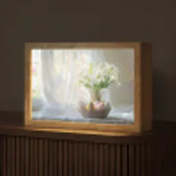 Vaas - Eieren - Bloemen Light Box met kabel (Tafellamp) klein -z3d_website