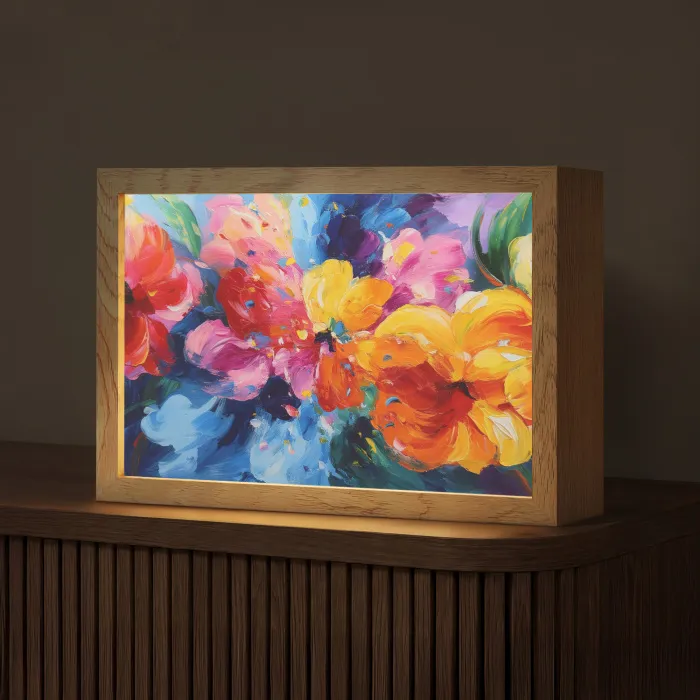 Golvend - Energie - warm Light Box met kabel (Tafellamp) klein -z3d_website