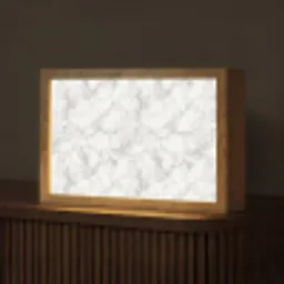 Wit - Marmer - Grijs Light Box met kabel (Tafellamp) klein 924 -z3d_website
