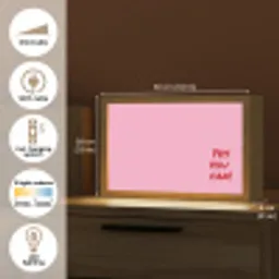 Yes you can do it - Rood - Roze Light Box met kabel (Tafellamp) klein -USP_EN