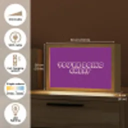 You're doing great - Paars - Bubble letters Light Box met kabel (Tafellamp) klein -USP_EN