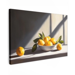 Citroenen - Stilleven - Geel canvas 2cm klein -z3d