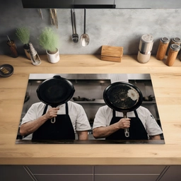 Koks - Koekenpannen - Keuken Inductie beschermer vinyl 3mm klein -sfeer5