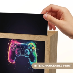 Grafisch - Controller - Neon - Verfspatten Light Box met kabel (Kinderlampje) klein -USP_websiteprintEN