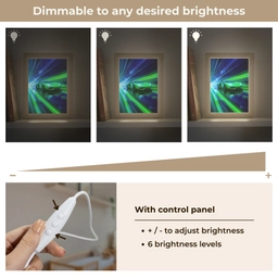 Snelheid - Licht - Sportwagen - Groen Light Box met kabel (Kinderlampje) klein -USP_dimbaarEN