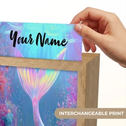 Zeemeerminnenstaart - Koraal - Water Light Box met kabel (Kinderlampje) klein -USP_websiteprintEN
