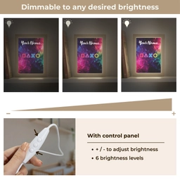 Symbolen - Game - Kleurrijk Light Box met kabel (Kinderlampje) klein -USP_dimbaarEN