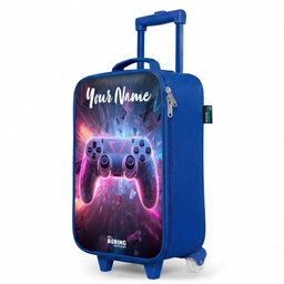 Controller - Neon - Game Kinderkoffer - Blauw klein -productfoto_schuin