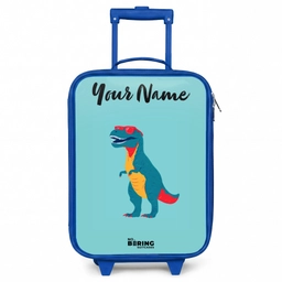 Dino - Dier - Zonnebril Kinderkoffer - Blauw klein -3d