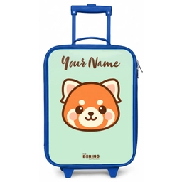 Kawai - Rode panda - Groen Kinderkoffer - Blauw klein -zz3dotto