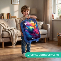 Neon - Bal - Kleurrijk Kinderkoffer - Blauw klein -sfeer2_EN