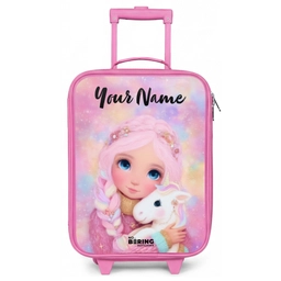 Meisje - Eenhoorn - Roze Kinderkoffer - Roze klein -zz3dotto