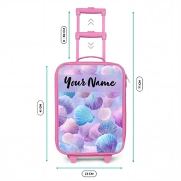 Schelpen - Paars - Blauw - Patroon Kinderkoffer - Roze klein -productfoto_formaten