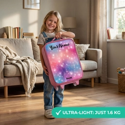 Sterren - Abstract - Kleuren Kinderkoffer - Roze klein -sfeer2_EN