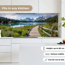 Bergen - Meer - Landschap - Blauw keuken achterwand 2 middel -sfeer4_UK
