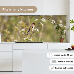 Putter - Bloesem - Lente - Natuur - Kleurrijk keuken achterwand 2 middel -sfeer4_UK