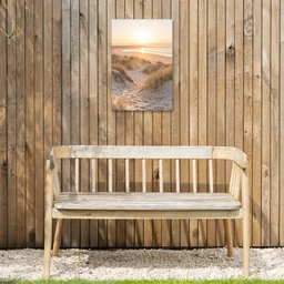Duinen - Strand - Zee Tuinposter op houten frame 2 cm dik klein -sfeer4