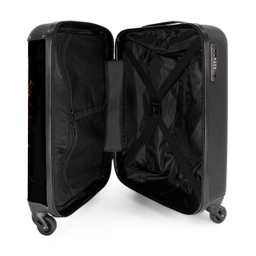 Biljart bal met graffiti NBS - Handbagage koffer - Unisex middel -binnenkant