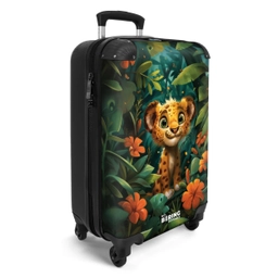 Liam luipaardje NBS - Handbagage koffer - Unisex middel -productfoto_3d