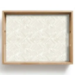 Abstract - Ruiten - Beige Dienblad Rechthoek middel 911 -z3d_shopping