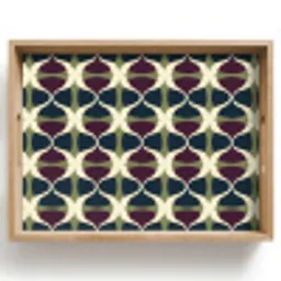 Abstract - Retro - Kleurrijk Dienblad Rechthoek middel 911 -z3d_shopping