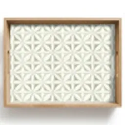 Abstract - Structuur - Grijs - Wit Dienblad Rechthoek middel 911 -z3d_shopping