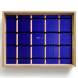 Vliegtuig - Ruiten - Blauw - Rechthoekig Dienblad Rechthoek middel -z3d_shopping