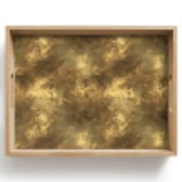 Antiek - Metaallook - Goud Dienblad Rechthoek middel 911 -z3d_shopping