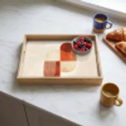 Bogen - Beige - Vormen Dienblad Rechthoek middel -sfeer2
