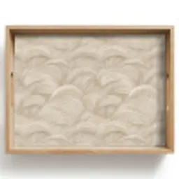 Bogen - Patroon - Beige Dienblad Rechthoek middel 911 -z3d_shopping