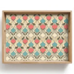 Barok - Retro - Kleurrijk Dienblad Rechthoek middel 911 -z3d_shopping