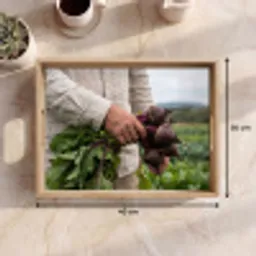 Bieten - Vers - Moestuin Dienblad Rechthoek middel -USP_Formaat