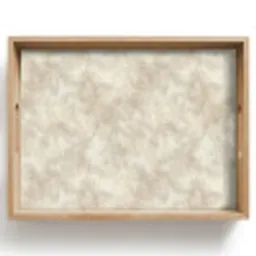 Beige - Reliëfstructuur - Natuursteen Dienblad Rechthoek middel 911 -z3d_shopping