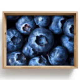 Bessen - Blauw - Fruit Dienblad Rechthoek middel -z3d_shopping