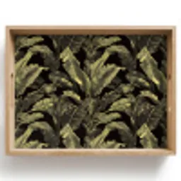 Botanisch - Bladeren - Groen Dienblad Rechthoek middel 911 -z3d_shopping